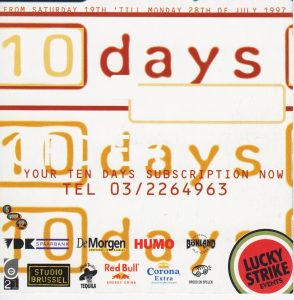 10 Days of Techno 1997 b