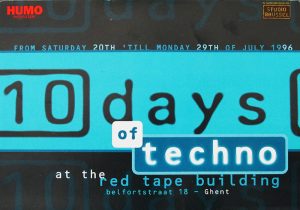 10 days of Techno 1996 07 29 a