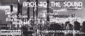 Back to the Sound 1998 05 20