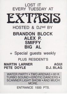 Extasis on Tuesday b