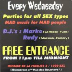 Mad Club 1995 wednesday b