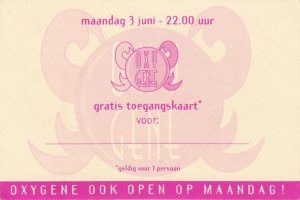 Oxygene free entry a